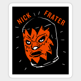 Nick Frater Wrestler Colour Sticker